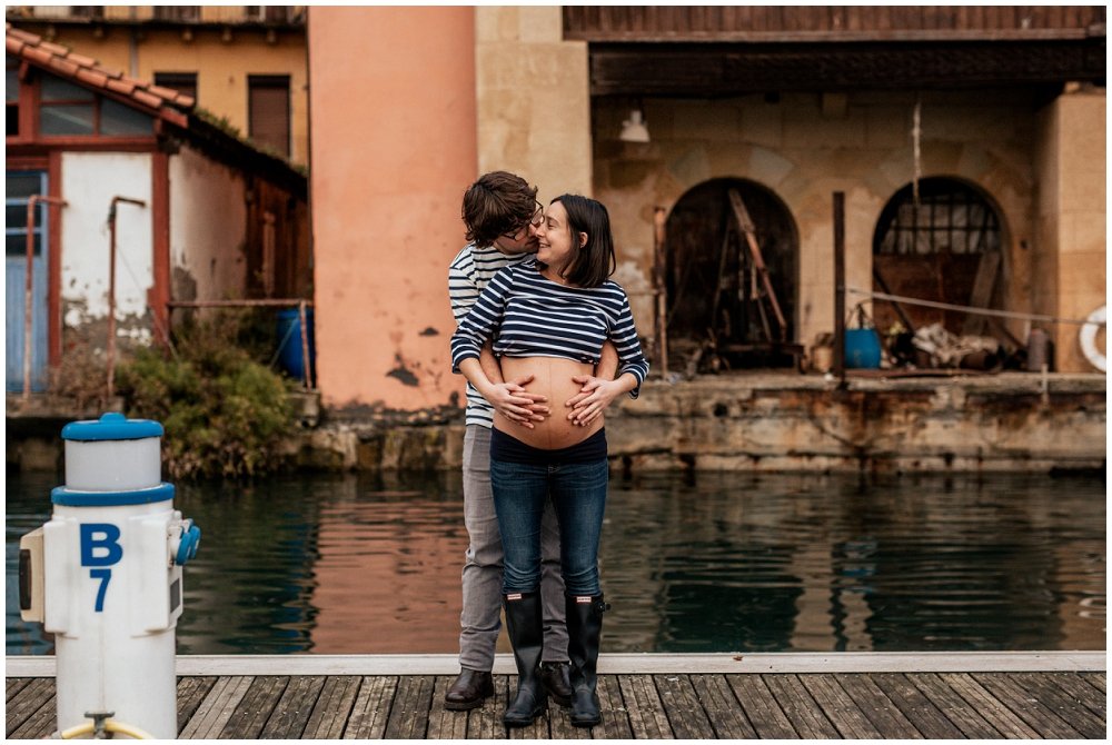 Sesión de Embarazo: Esti y Julián